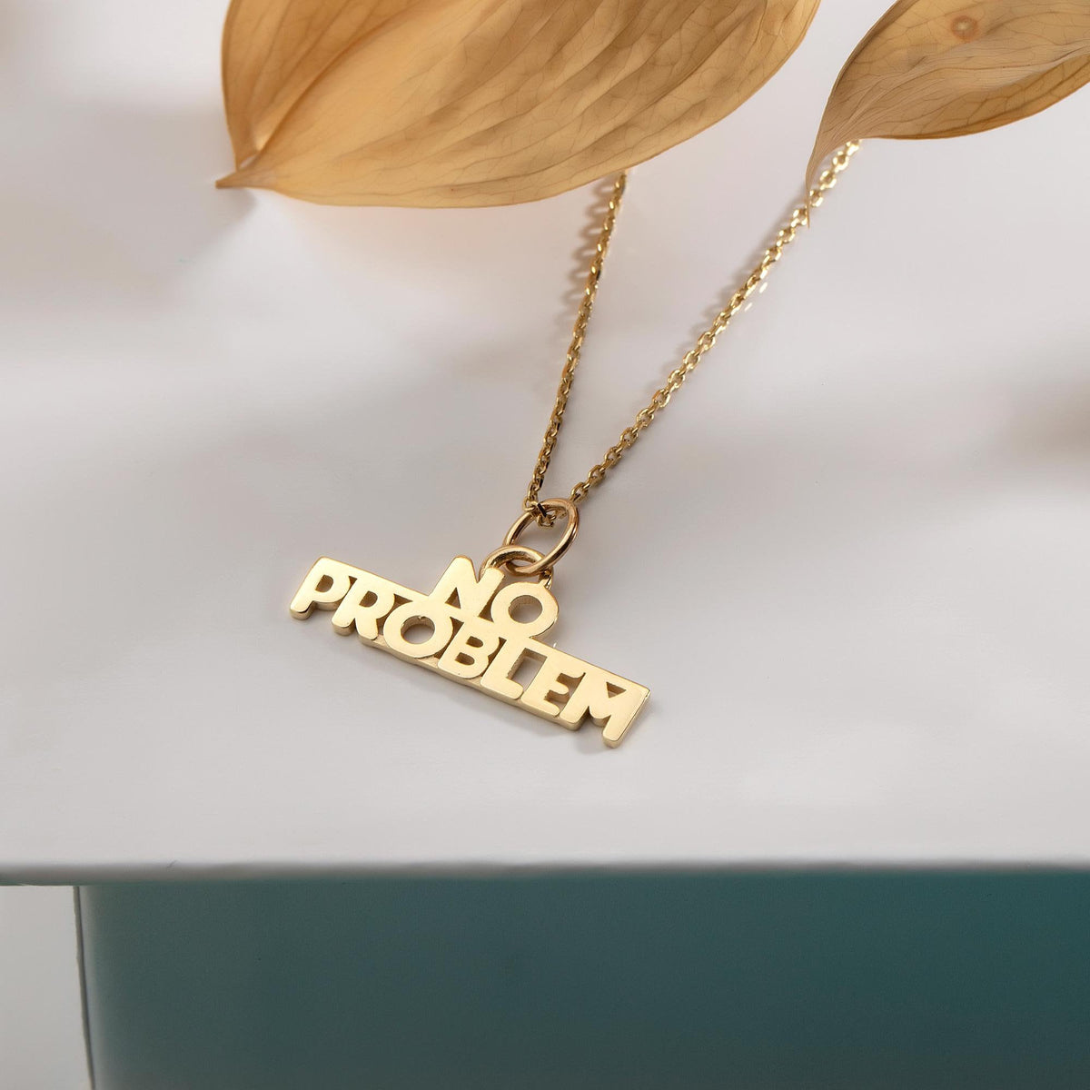 Gold No Problem Pendant