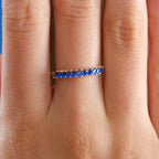 Marquise Band Gold Birthstone Ring